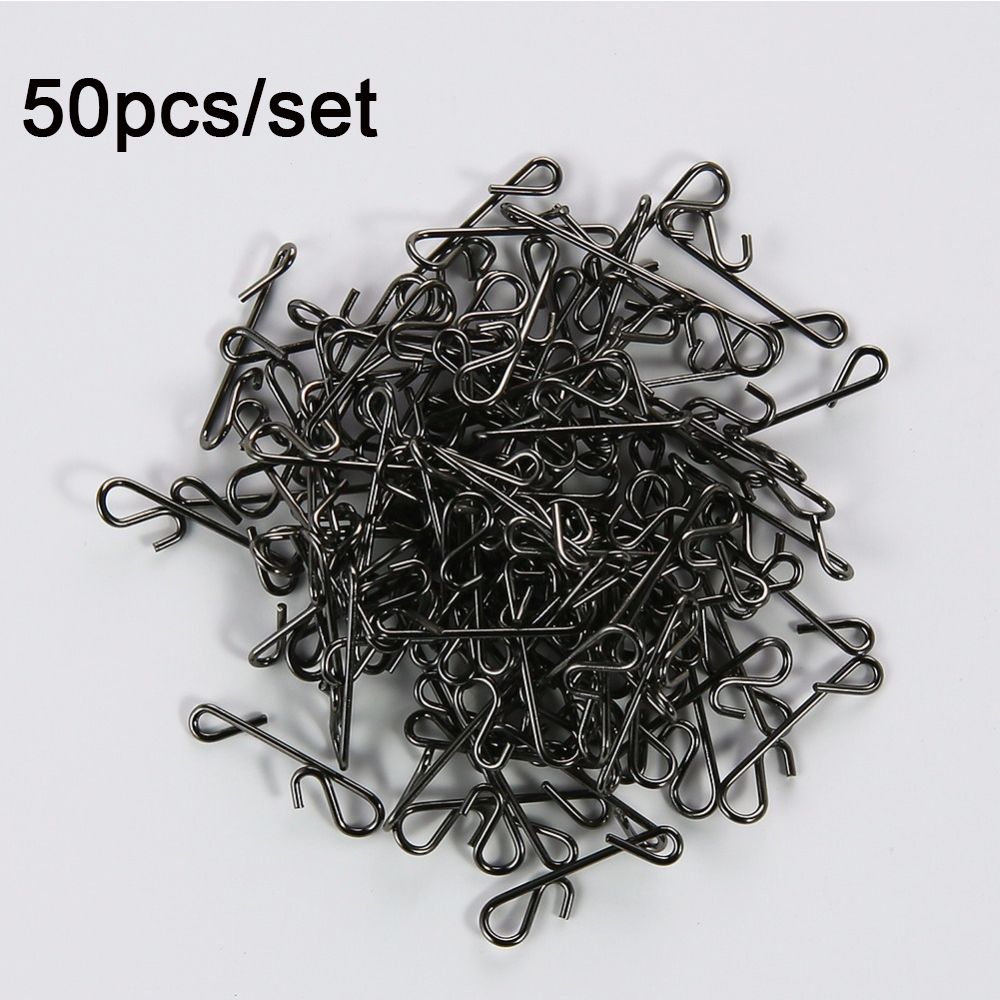 Baitcasting Reel - 50 pcs Minfishing Fishing Snap Stainless