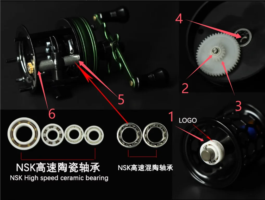 aioushi- Special NSK ceramic b - Fly Reel review and price