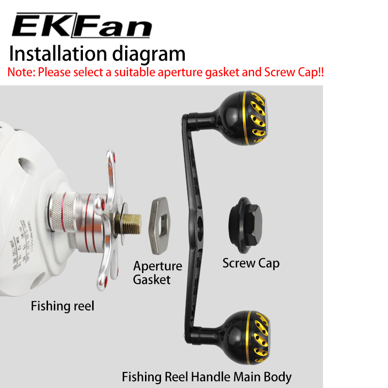 EKfan 130MM Baitcasting Fishin - Spincast Reel review and price