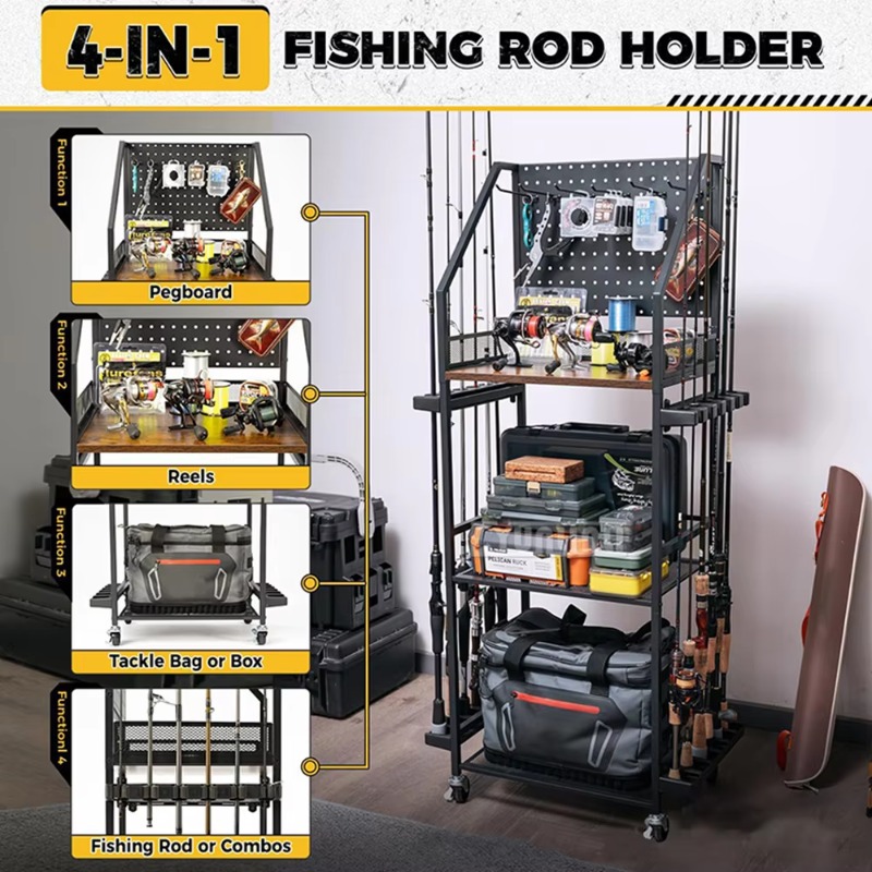 Fishing Gear Storage Shelf, Fi - Fly Reel review and price